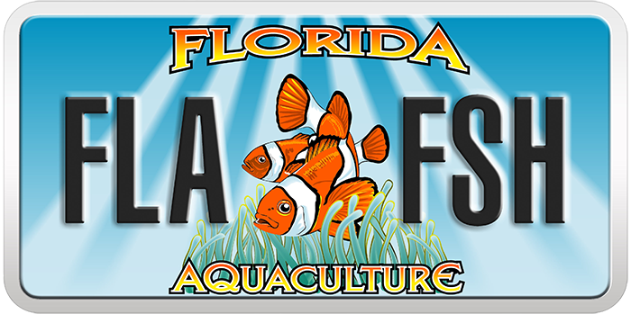 photo of aquaculture specialty license plate