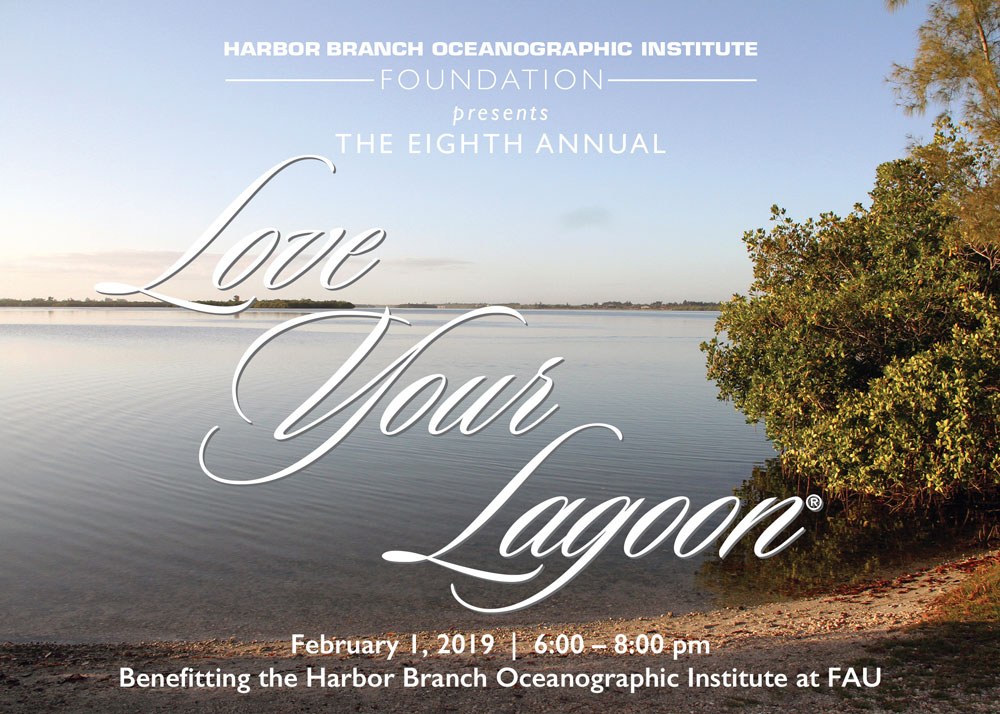 photo of love your lagoon invitation